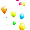Bonne Fete bebedoll! Balloons